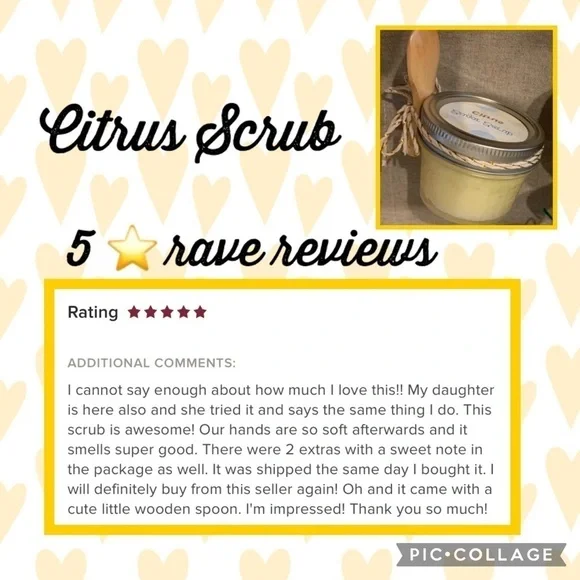 Autumn Trio, hand crafted all natural sugar scrubs moisturizing exfoliating - Picture 11 of 15